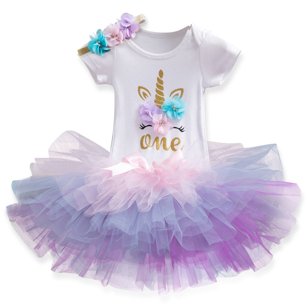 Birthday dress for baby girl 