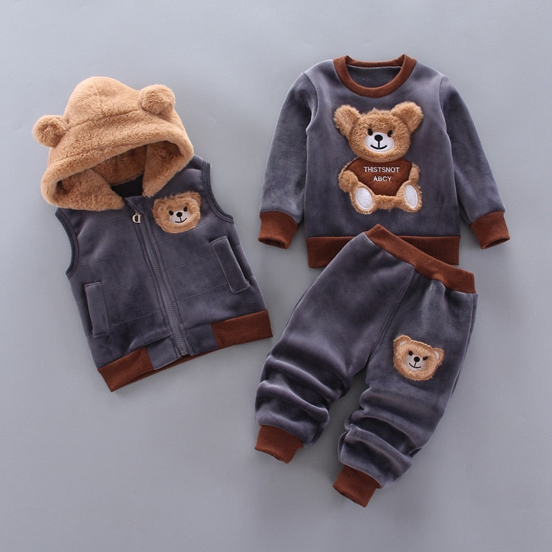 Ensembles de vêtements pour bébés garçons pour l'automne et l'hiver