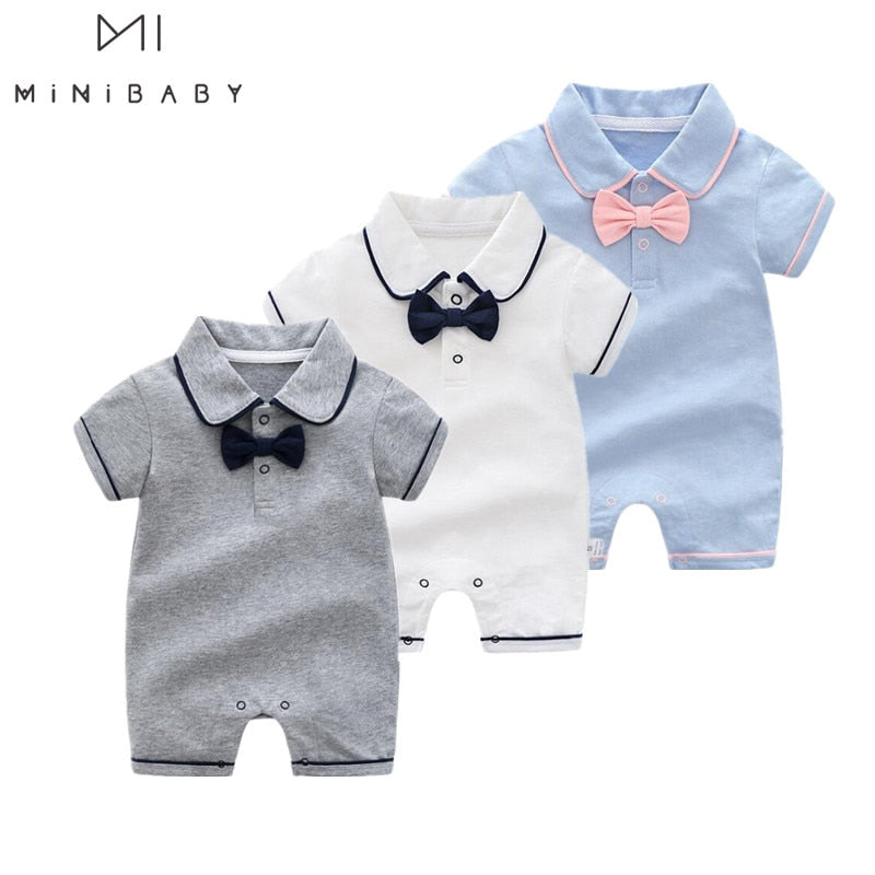 Little Gentleman: Baby One-Piece Jumpsuit