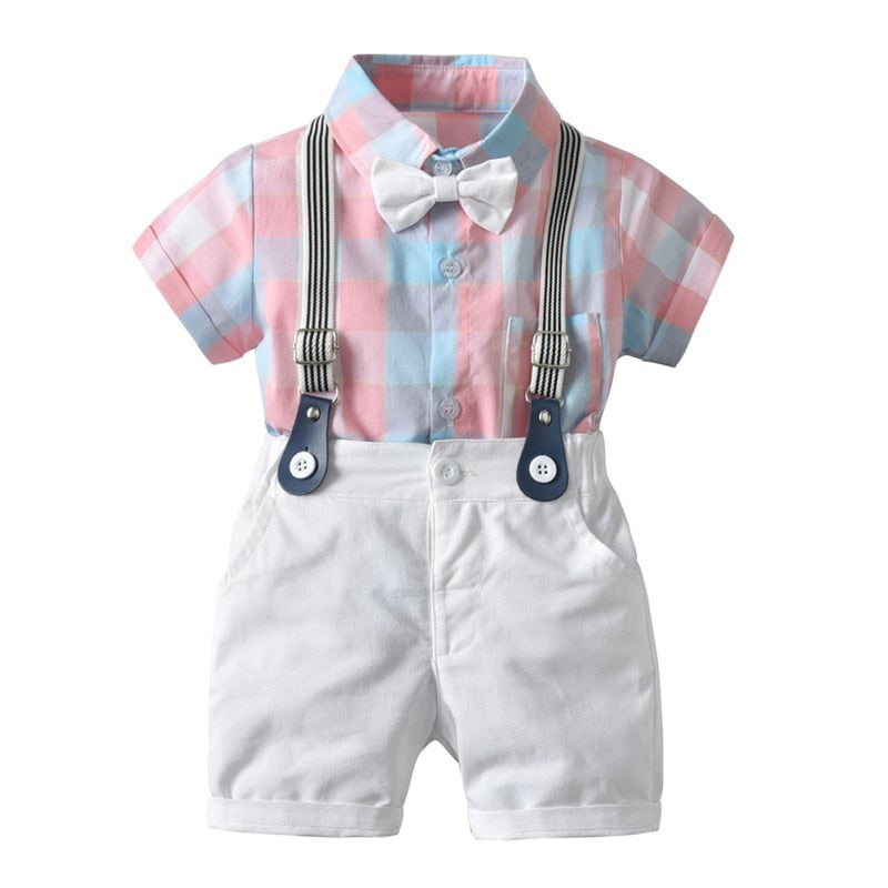 Baby boy summer clothes set